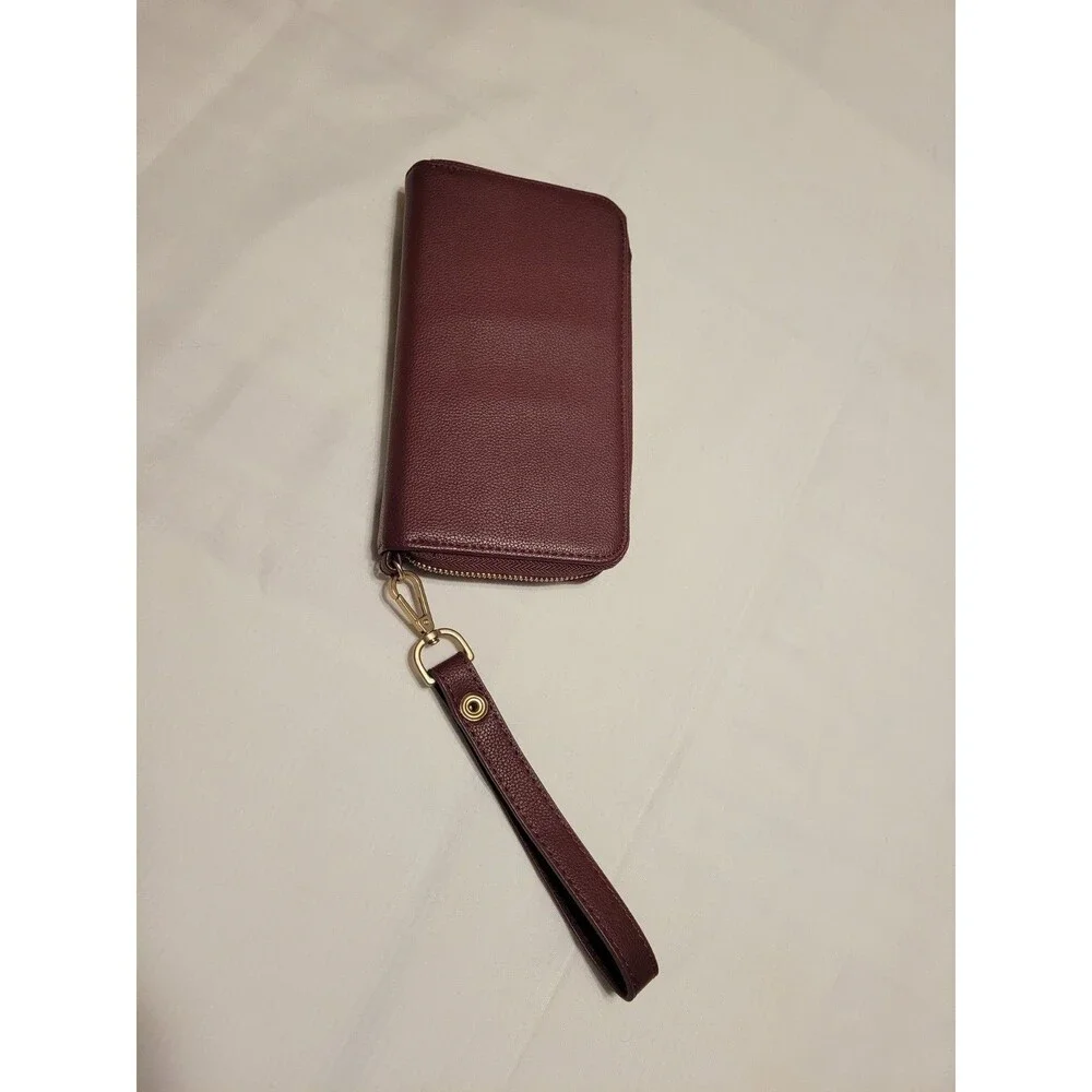 Thirty One Women's Wallet All About the Benjamins In Deep  Merlot
